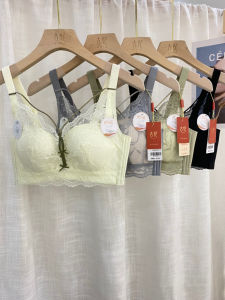 ปรับ ลูกไม้ Bra ไร้สายถ้วยบาง Push Up ชุดชั้นในสตรี Gufei Original สไตล์ใหม่กระดาษบางถ้วย Bra ไม่มีแหวนเหล็ก