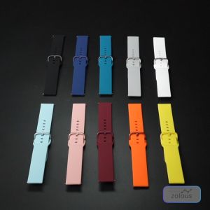 Garmin Forerunner 55 / Forerunner 245 / Forerunner 645 20mm Watch Strap Soft Silicone Band Buckle Wristband
