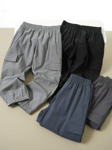 Lightweight Nylon Work Trousers for Children Quick Dry Sports Long Trousers Boys Girls Spring Autumn Style Kids Clothing