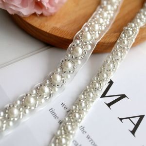 Vải Thêu Viền Ren DIY Nặng Cho Váy Cưới Trang Phục Hanfu Viền Ren Trang Trí Viền Ren Viền Ren Thêu Viền Ren