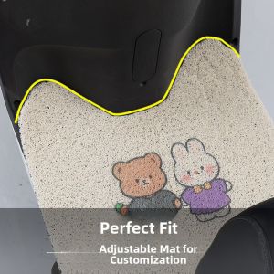 Zenneldeiy | EIMA Compatible Electric Scooter Foot Mat & Seat Cover