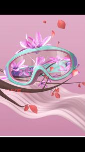 Kính bơi cho bé kính bơi chống sương mù độ phân giải sắc nét - K001 Yuke Swim