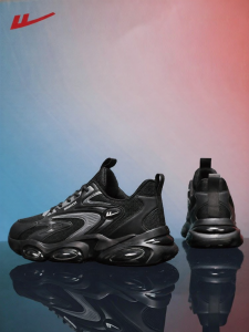 Warrior | Summer Black Samurai Sport and Leisure Thick Sole Shoes