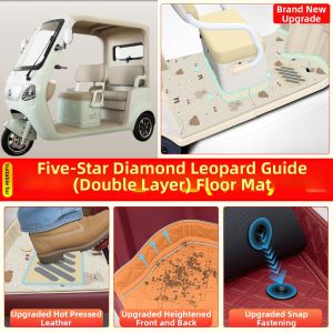 Electric Tricycle Footpad Accessory