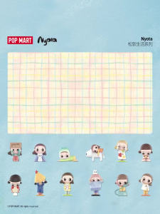(จุ่มเดี่ยว/ยกBox)(📍พร้อมส่งในไทย) POPMART Nyota Soft Life V1