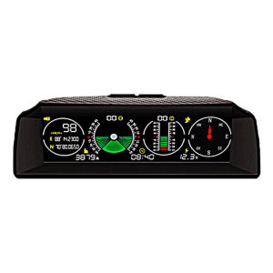 X90 4 In 1 GPS OBD HUD Inclinometer Altitude Meter Compass Tire Monitor Inclinometer Gauge Overspeed Alarm Auto Off Road Accessories