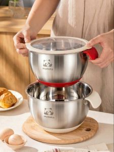 MODERN SWEETHOME | Multipurpose 304 Stainless Steel Mixing Bowl