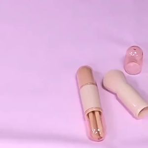 Murah Banget - Compact Make Up Brush Set / Kuas Eye Shadow 4 in 1