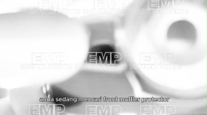 MUFFLER PROTECTOR DEPAN SRL110 SRL115 SRL115-FI LAGENDA FRONT EXHAUST COVER SRL MUFFLER PROTECTOR EKZOS COVER YAMAHA