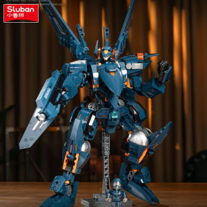 Sluban | Sluban Military Robot Drive Model Science Fiction Future Wars Armed Support Building Blocks Educational Toy for Children