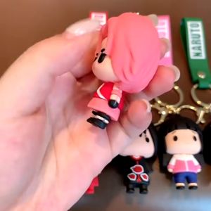 Gantungan Kunci Naruto Kakashi Itachi Sakura Hinata Gaara Sasuke Chibi Gantungan Tas