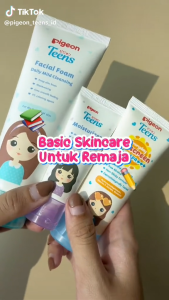 ROSHIBEL - Pigeon Teens Moisturizer & Sunscreen Melembabkan No Whitecast Kulit Wajah Normal Kering 50ml SPF 35 PA+++