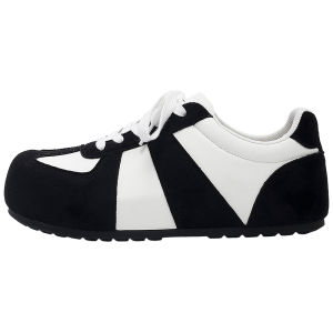 HUANQIU | Insole Heel Thick Soled Trainer Shoes Men Vintage Style Versatile