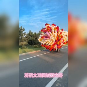 Balon Bunga Matahari Smiley Ukuran Jumbo