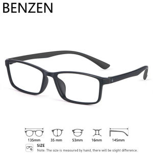 BENZEN TR Glasses Frame Men Rectangle Eyeglasses Frame Women Eyewear