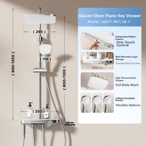 JOMOO | Pressure Increasing Shower Set Stainless