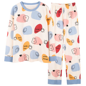 Bộ đồ ngủ MiiOW cho nữ làm bằng cotton nguyên chất có đệm ngực