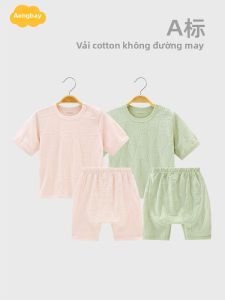 Aengbay | Bộ Đồ Ngủ Tay Ngắn Cho Bé Mùa Hè Nhẹ Nhàng