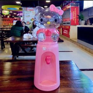 Large Capacity 2000ml Drinking Water Machine Cute Household Cold Water Barrel Not Heating Small Student Dormitory DingDing KT Cat