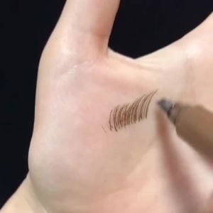Waterproof Eyebrow Pen Microblading Eyebrow Pencil With 4 Split Head Natural Looking Brows Makeup ( 5 Colors)