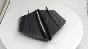 Motorcycle Front Fairing Airflow Fixed Wing Carbon Fiber Aerodynamic Wing