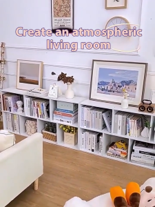 Rarus Floor Standing Shelf Storage Cabinet Multi Cube Display Stand Entryway Cubby Shelf Modular Cube Storage