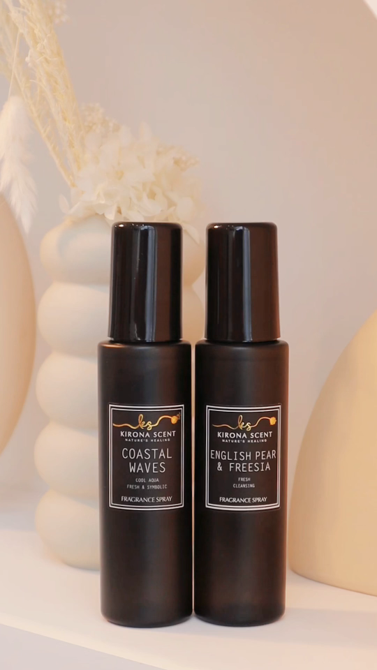 [KIRONA SCENT] Fragrance Spray 100ml | Use for Pillow Mist Room Linen & Fabric Spray | Luxurious Hotel Mall & Perfume Scent Gifts