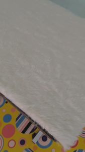 Taplak Meja Bulu Korea Bulu Pendek 15 cm Ukuran 40x60 cm