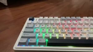 AULA | AULA F75 2.4G Wireless/BT/Wired Gaming Mechanical Keyboard RGB Customized 75% Layout OEM Profile Gasket Structure for PC Loptaps