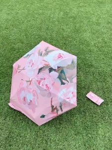 Payung Lipat Mini Anti UV Sinar Matahari Payung Mini Pola Bunga Portable Cute Umbrella Hampers