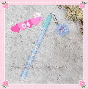 PULPEN GEL GANTUNGAN LUCU / PENA GANTUNGAN BUNGA SANRIO / PEN VIRAL / FANCY BALLPOINT / KRM6822