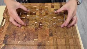 ที่วางทาโก้สเตนเลส ที่วางเค้ก ทนทาน สำหรับร้านอาหาร ร้านขนม