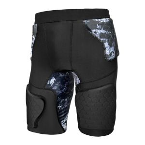Impact Resistant Padded Shorts Hip Protector Compression Training Gear for Football Basketball Cycling Mens Riding Short Pants
