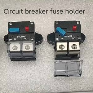 Cầu Chì Chống Nước Cho Hệ Thống Âm Thanh Ô Tô 12V-48V DC 50A-300A Có Chức Năng Đặt Lại Thủ Công
