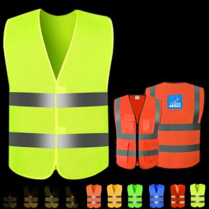 JIAHU | Reflective Safety Vest Construction Worker Jacket