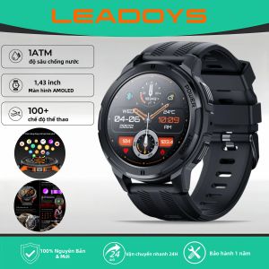 Đồng Hồ Thông Minh Màn Hình AMOLED C25 1.43 Inch Chống Nước 1ATM Theo Dõi Nhịp Tim Thể Thao Gọi Bluetooth Theo Dõi Sức Khỏe Dành Cho Nam Và Nữ