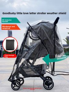 Baby Stroller Rain Cover Windproof Warmth Pocket Car Weather Resistant Shield Suitable for Bugaboo Buggy Walks Windscreen