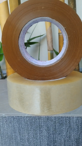 Lakban Jumbo 45mm x 500 Yard Coklat Bening Jumbo Tape