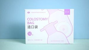 10 chiếc túi colostomy Túi dùng một lần có thể thoát nước ostomy Túi