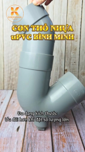 Bộ Con Thỏ Kiểm Tra Nhựa uPVC Bình Minh | Ø 60 90 Đủ size | NPP Khởi Hoàn