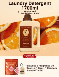 LYCOCELLE | Fragrant Antibacterial Antimite Color Protection Clean Laundry Detergent 1700ml