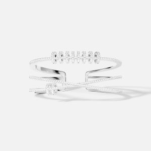 Layered Piercing Rotatable Bracelet