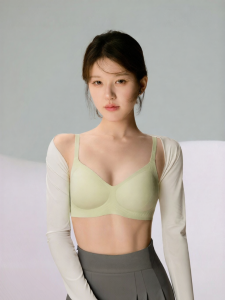 Bananain | Cup Supporting Breast Gather Bra