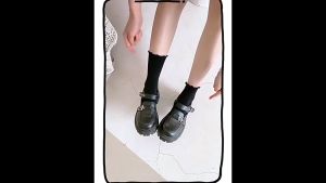 Tất Vớ Bắp Chân Nhúng Bèo Kiểu Hàn Màu Trơn Hottrend RQN2461 - REQUANE