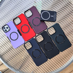 Zeallion vỏ điện thoại nặng cho [Apple iPhone 15 14 13 12 11 Pro Max] Magsafe hỗ trợ bảo vệ sạc không dây TPU với vỏ máy tính