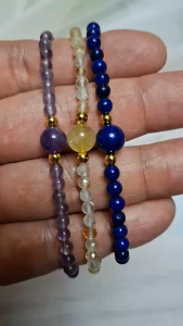 BSLS Buenasuerte Faceted Minimalist Citrine Bracelet Gift for Women