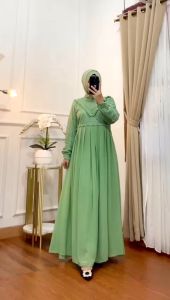 Gamis Syari Jumbo Wanita: Desain & Busana Muslim Wanita