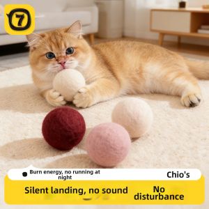 7o | Silent Wool Cat Toy Chasing Boredom Relief Durable