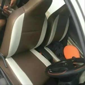sarung jok mobil calya-sigra full set 3 baris jok depan sampai belakang bahan kulit sintetis tebal