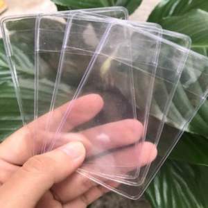 Bọc Chống Xước Chip CCCD - ATM Vỏ Bọc Căn Cước Công Dân Trong Suốt Có Nắp Bảo Quản Thẻ